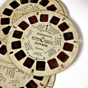 Visor View-Master GAF Antiguo con Discos de Superhéroes - imagen 4