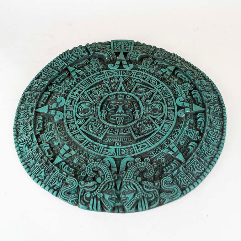 Lote siguiente: Calendario Azteca de pasta - Medidas: 42cm