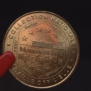 Medalla Conmemorativa Monnaie de Paris Notre Dame y Sainte-Chapelle Millennium 2000 - imagen 7