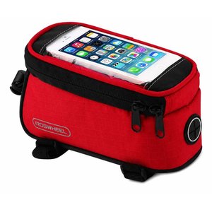 Lote siguiente: Bolso Porta Celular para Cuadro de Bicicleta Rojo ROSWHEEL