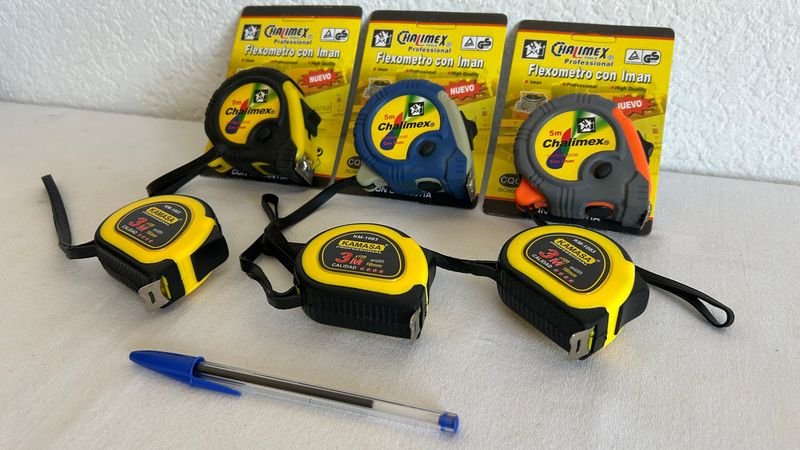 Cintas métricas de 5m y 3m - Herramientas para medir con precisión - imagen 2
