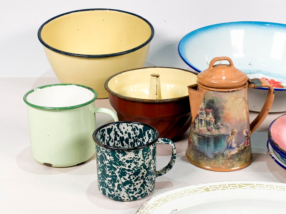 Colección de cerámica esmaltada artesanal - imagen 2