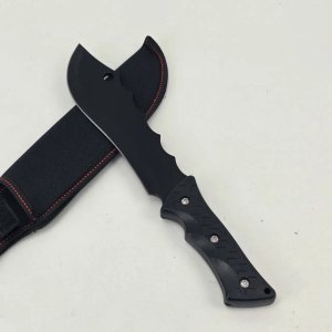 Cuchillo Bowie Negro con Funda - imagen 4