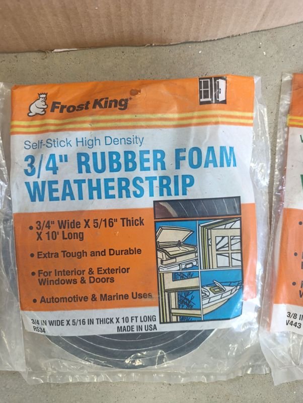 Frosts King y Cintas de Goma para Ventanas y Puertas - imagen 2