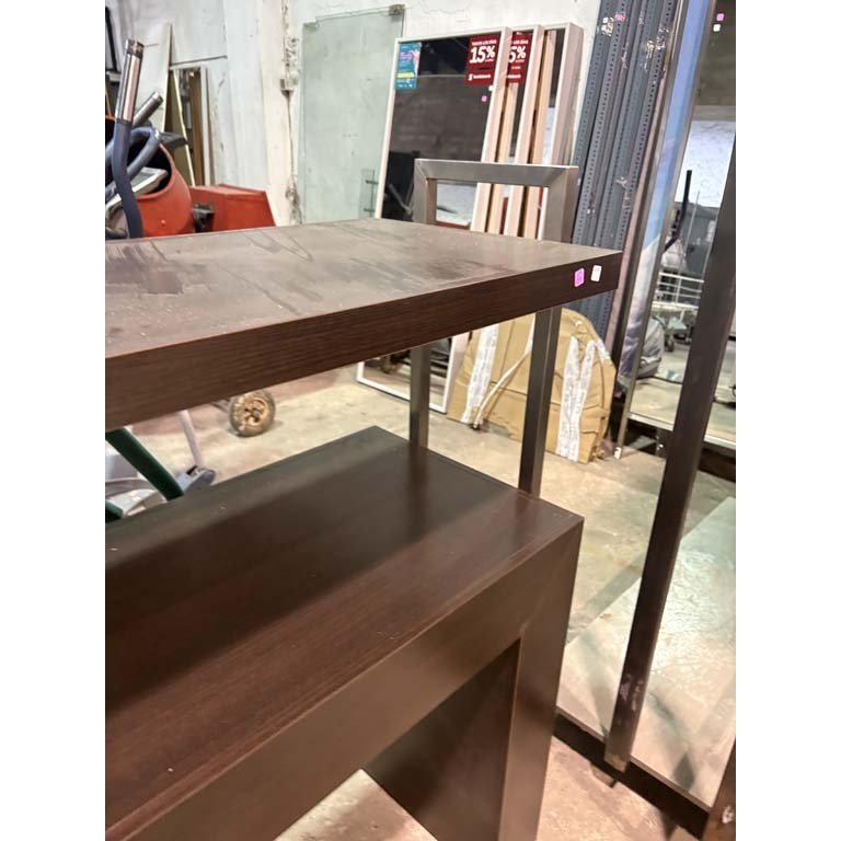 Mesa con estante y ruedas para almacenamiento - imagen 2