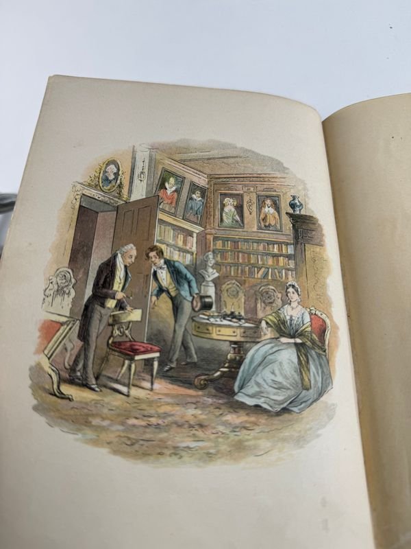 Libro clásico de Charles Dickens: Casa desolada con ilustraciones de Phiz - imagen 5