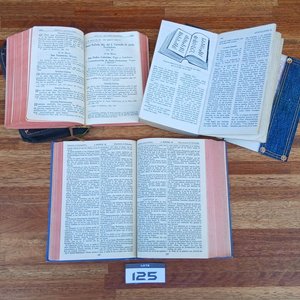 Lote anterior: Lote de Tres Biblias Religiosas