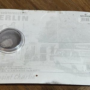 Tarjeta Postal Berlín 1961 con Fragmento del Muro de Berlín - imagen 2