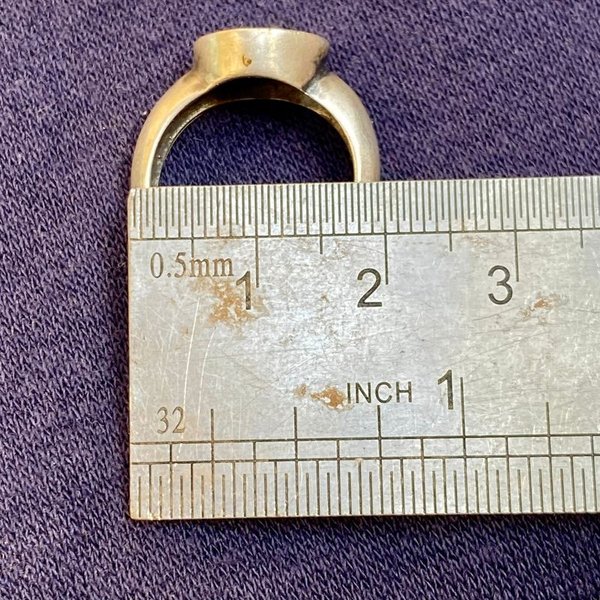Anillo de plata Bulgari con detalles en oro - imagen 5