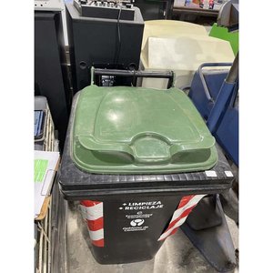 Tarro para Basura con Tapa Verde y Diseño "Gobierno de Canelones" - imagen 2