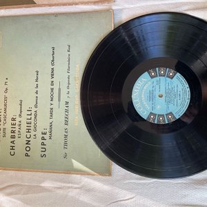 Lote de 2 Discos de Vinilo de Música Clásica: Tchaikovsky y Borodin - imagen 2