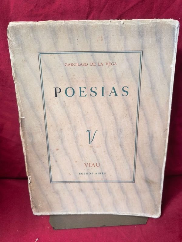 Poesías de Garcilaso de la Vega (1942) - Edición Limitada N° 210 de 700 - imagen 1