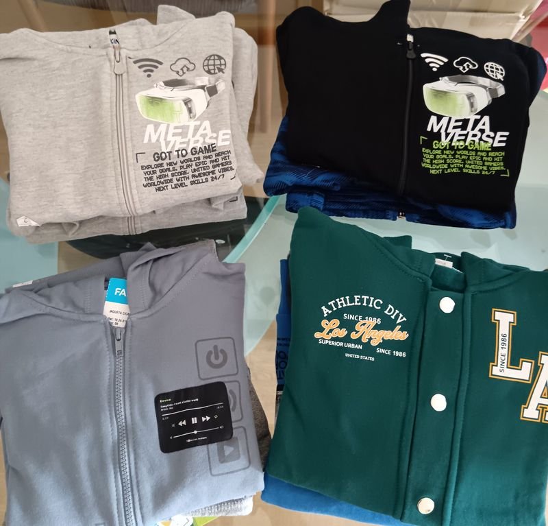 Lote anterior: Camperas de algodón para el invierno