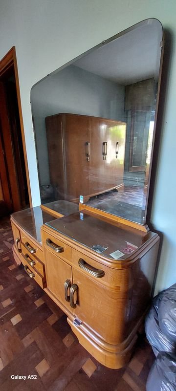 Art Deco Toilette con Espejo en Excelente Estado - imagen 4