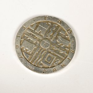 Moneda de Plata FAO Uruguay 1969 - imagen 3
