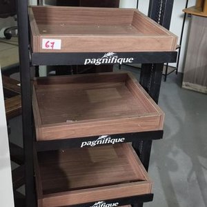 Exhibidor Magnifique de Hierro y Madera con 5 Cajones - imagen 2