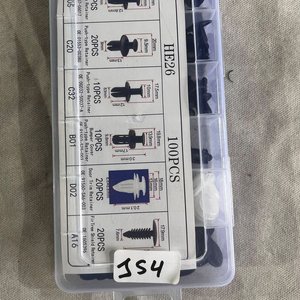 Juego de 100 Piezas de Broches y Retenes para Auto - imagen 2