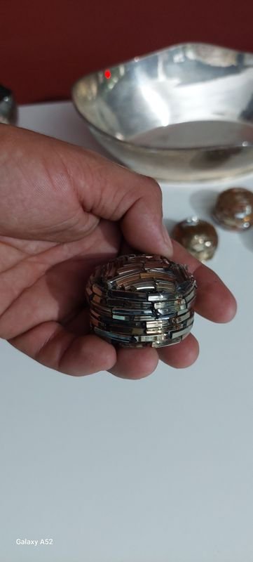 Lote de adornos metálicos variados - imagen 12