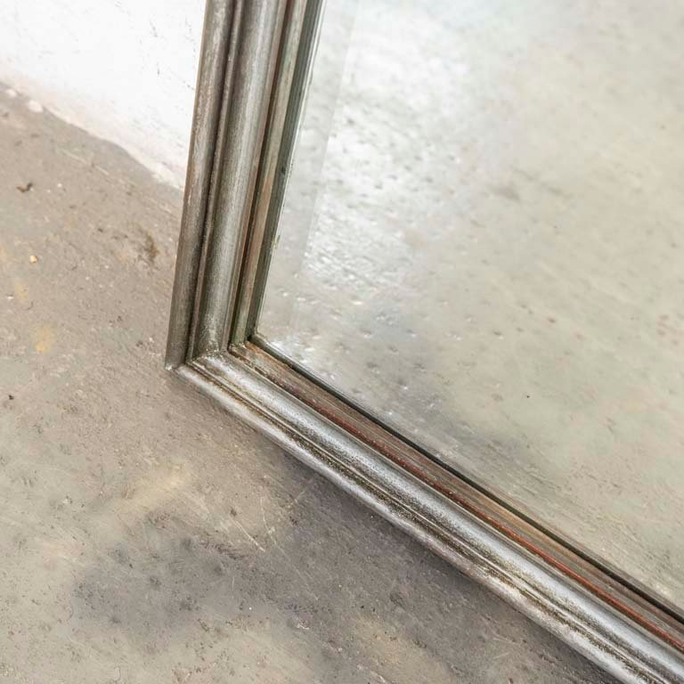 Espejo biselado con marco de madera para decorar - imagen 3