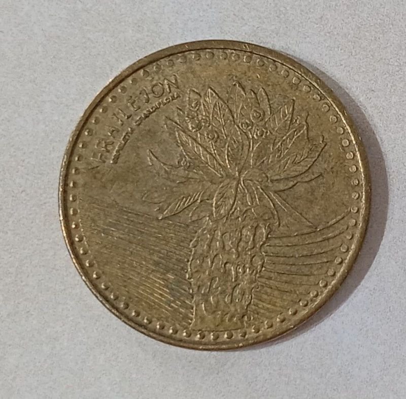 Moneda de Colombia de 100 Pesos en oro - imagen 2