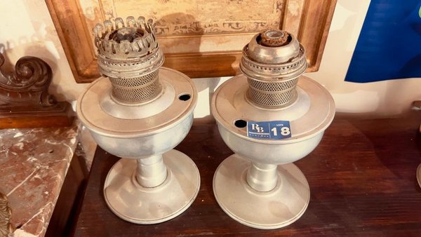 Lámparas de base vintage en aluminio - imagen 1