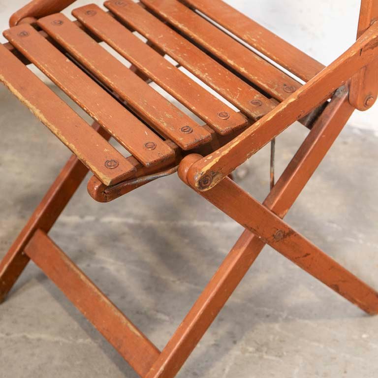 Sillitas plegables para niños en madera - imagen 2