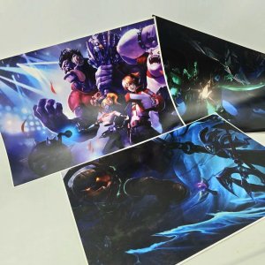 Láminas Artísticas de Personajes de Videojuegos x3 - imagen 1