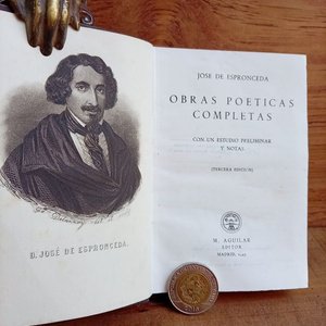 Lote anterior: Obras Poéticas Completas de José de Espronceda - Edición Aguilar 1945