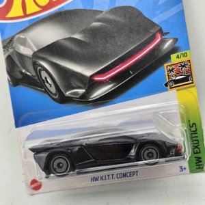 Hot Wheels K.I.T.T. Concept Negro "Knight Rider" - imagen 2
