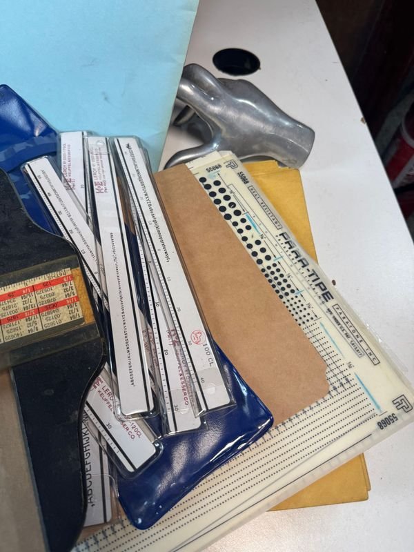 Gran lote de artículos de papelería vintage y nuevos - imagen 9