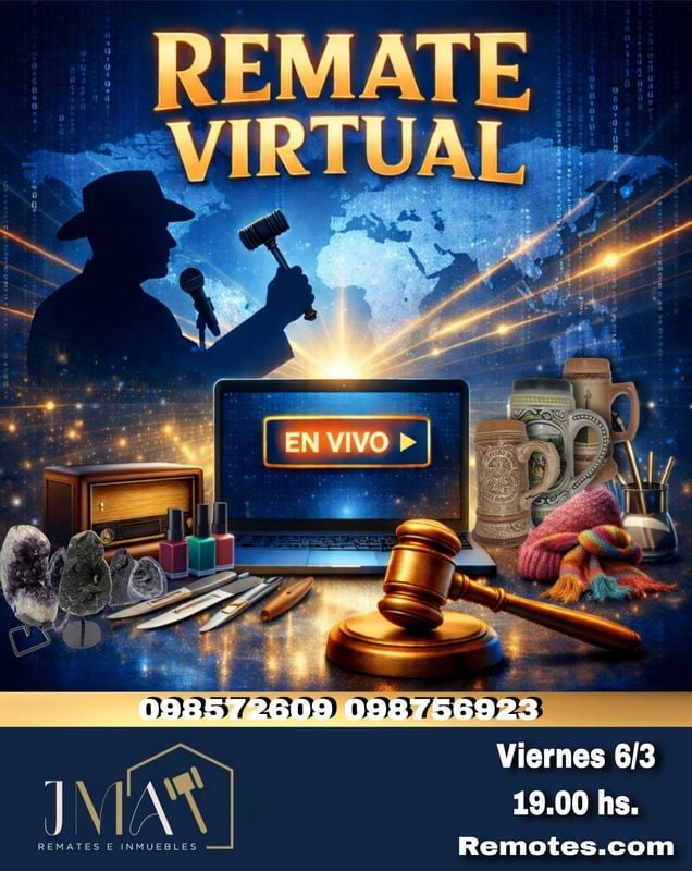 ¡Preciosas Joyería y Antigüedades en Subasta! - Piedras, Platería Criolla y Máscara de Manicura