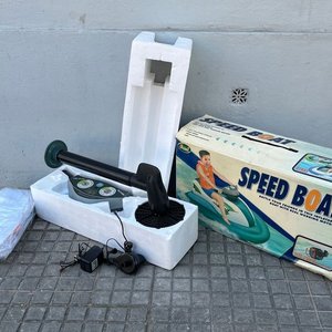 Lote anterior: Moto de Agua Inflable "Speed Boat" con Motor y Cargador