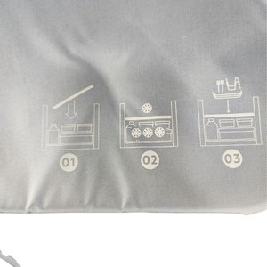 Conservadora de Camping Quechua 35L Azul y Blanca - imagen 6