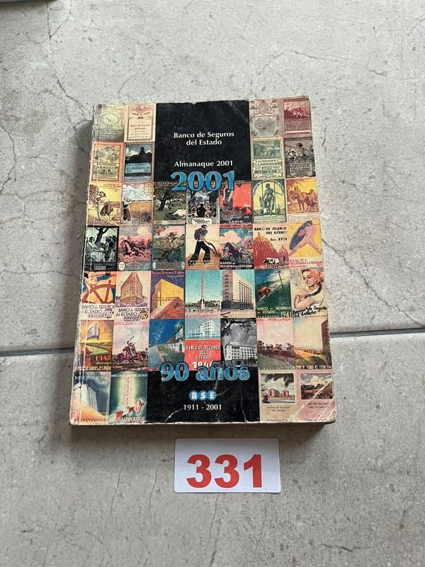 Almanaque 2001 Banco de Seguros del Estado (90 años)