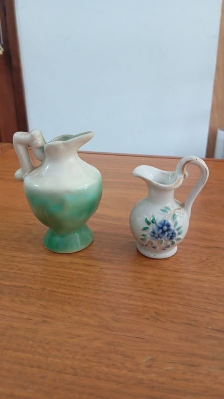 Jarritas de porcelana decorativas - imagen 1