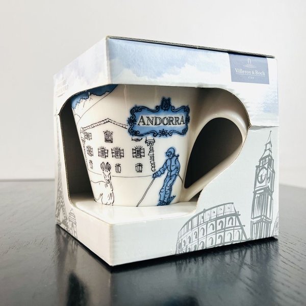 Tazas de porcelana con diseños multicolores - imagen 2
