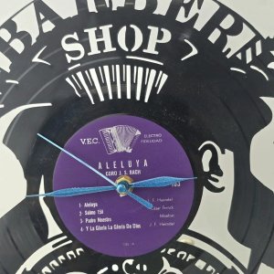 Reloj de Disco de Vinilo "Barber Shop" - imagen 2