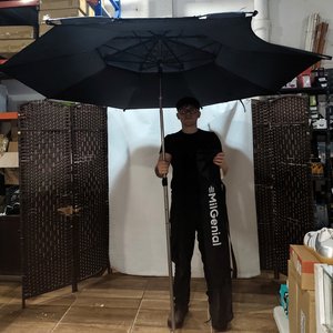 Sombrilla Impermeable Reforzada MilGenial con Protección UV y Estaca Tridente - imagen 3