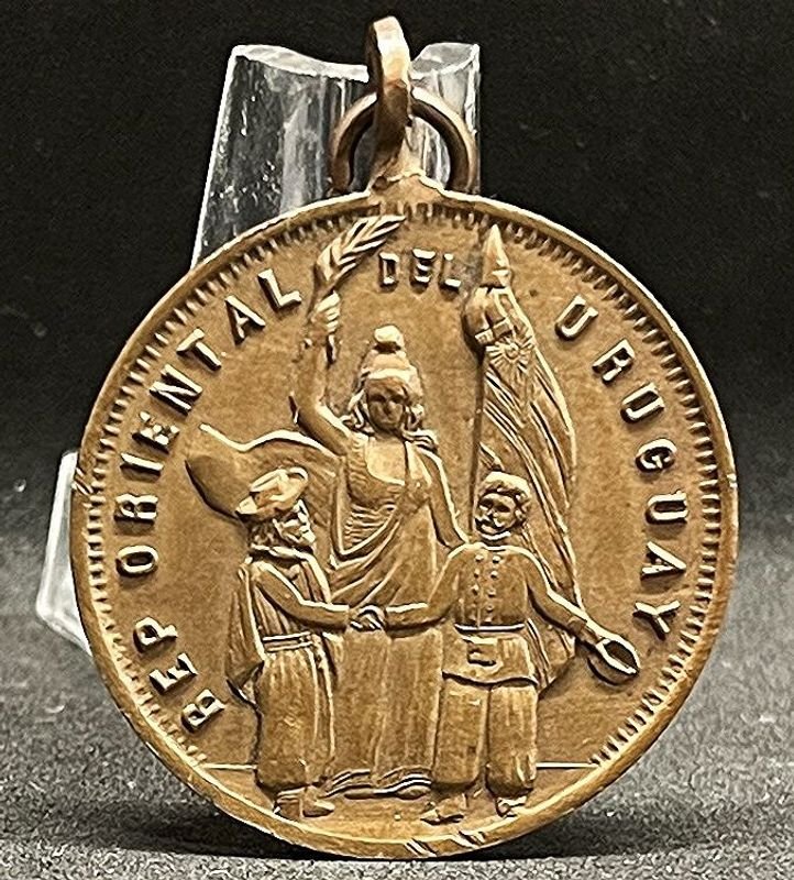 Moneda de Uruguay, 1897, Partido Nacional, Recuerdo de la Paz - imagen 2