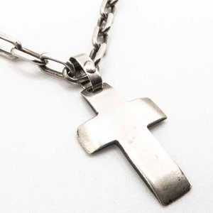 Cadena de Plata con Cruz - Joyería Masculina - imagen 2