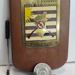 Lote siguiente: Placa Batallón de Infantería N° 11 Lavalleja y Medalla Comando General de la Armada