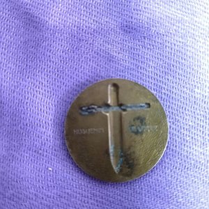 Medalla Patriótica Suiza Bronce 1940 Día Nacional Militar - imagen 2