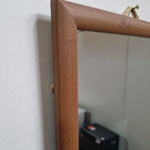 Espejo Rectangular con Marco de Madera Natural (35x120 cm) - imagen 3