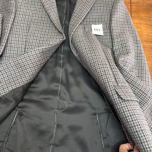 Saco de Vestir Gris Talle 50 - imagen 5
