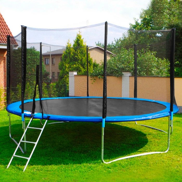 Trampolín de 3,05 metros de diámetro con red protectora - imagen 1