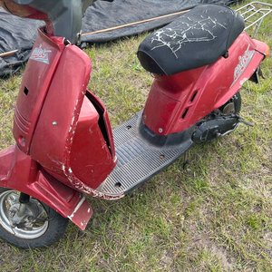 Scooter Yamaha Mint Rojo Funcional - imagen 4