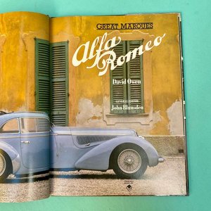 Libro "Great Marques: Alfa Romeo" de David Owen - Historia y Modelos Icónicos - imagen 3