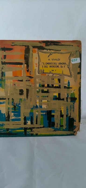 Disco de Vinilo Vivaldi "Il Cimento dell'Armonia e dell'Invenzione Op. 8 Vol. 3" con Félix Ayo
