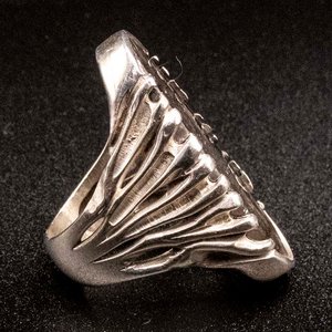 Anillo de Plata 950 con Cacoxenita - imagen 2