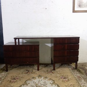 Cómoda Extensible de Madera Oscura con 7 Cajones - imagen 3